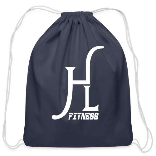 HLF Vector Blk - Cotton Drawstring Bag