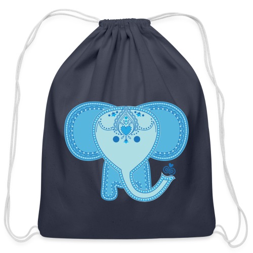 Baby Elephant - Cotton Drawstring Bag