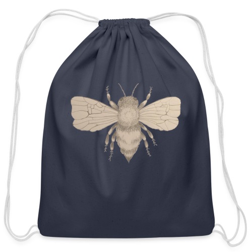Bee - Cotton Drawstring Bag
