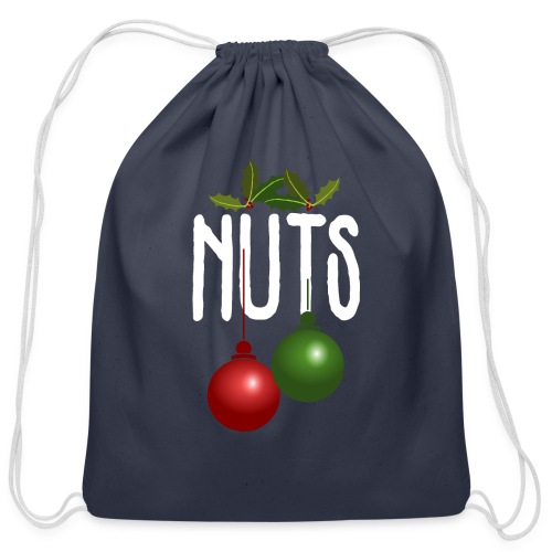 Chest Nuts Matching Chestnuts Funny Christmas - Cotton Drawstring Bag
