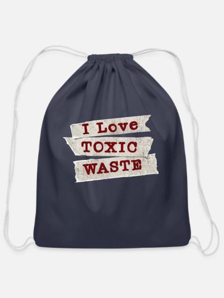 val kilmer - Cotton Drawstring Bag - navy