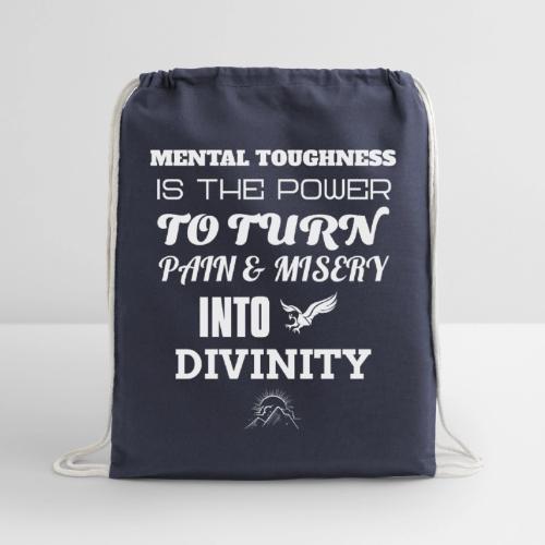 Mental Toughness - Cotton Drawstring Bag