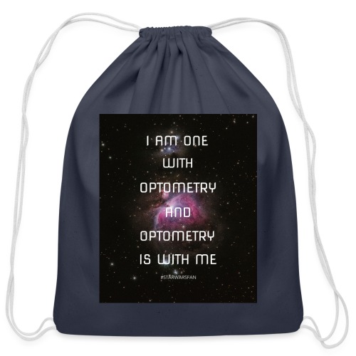I Am One With Optometry - Cotton Drawstring Bag