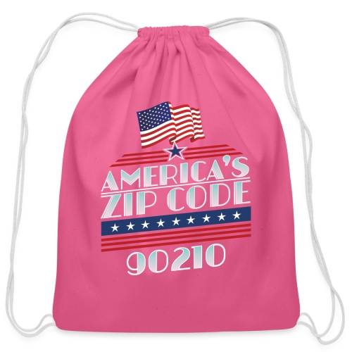90210 Americas ZipCode Merchandise - Cotton Drawstring Bag
