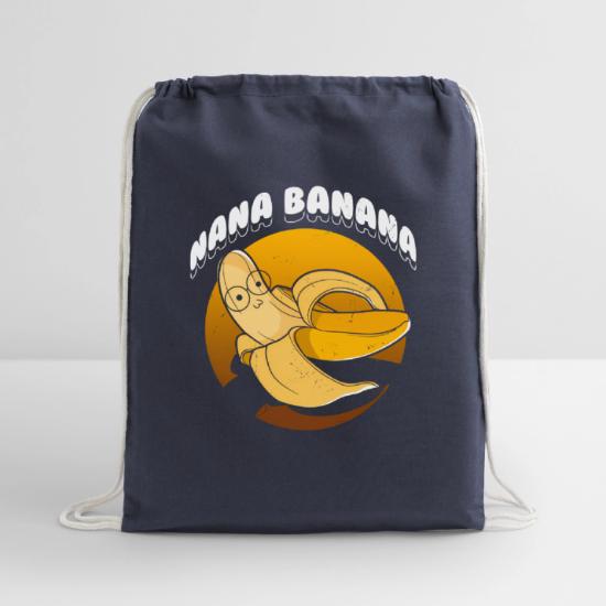 Nana Banana' Cotton Drawstring Bag | Spreadshirt