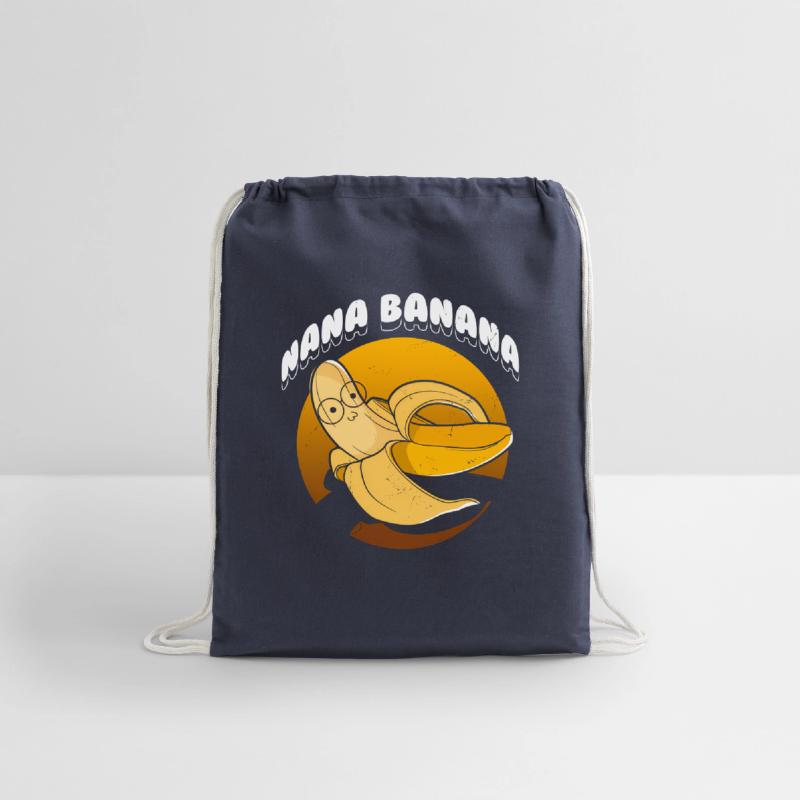 Nana Banana' Cotton Drawstring Bag | Spreadshirt