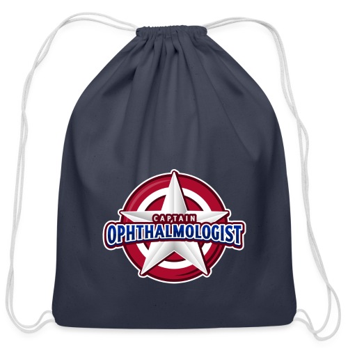 Captain Ophthalmologist - Cotton Drawstring Bag