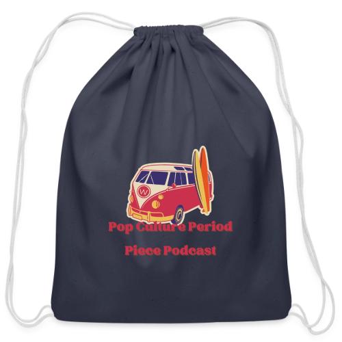 Pop Culture Period Piece Van Sticker - Cotton Drawstring Bag