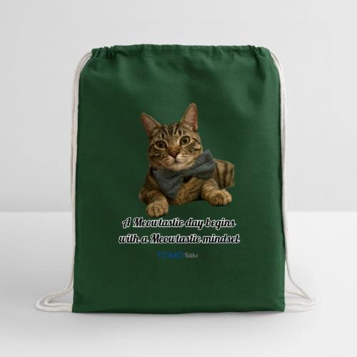 Meowtastic Mindset - Cotton Drawstring Bag