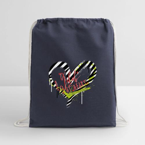 wild at heart - Cotton Drawstring Bag