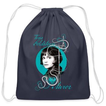 Fantastic Beasts Tina Goldstein - Cotton Drawstring Bag - navy - Front