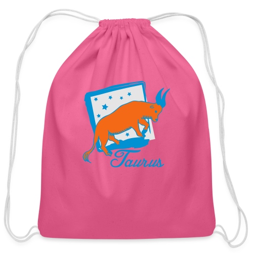 Taurus - Cotton Drawstring Bag
