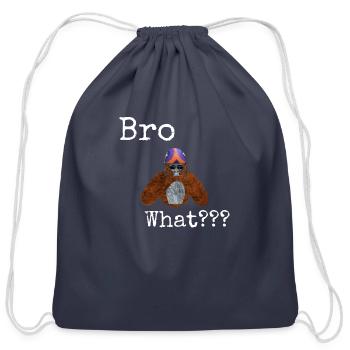 Top G??? - Cotton Drawstring Bag - navy - Front