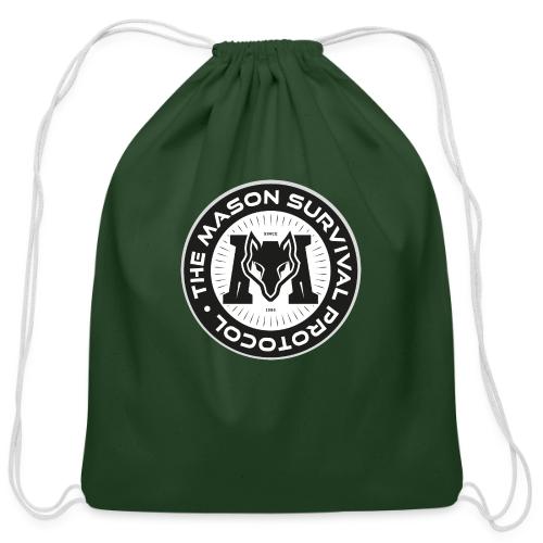 MasonSurvival Protocol - Cotton Drawstring Bag
