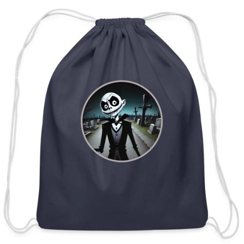 Graveyard Ghoul - Cotton Drawstring Bag