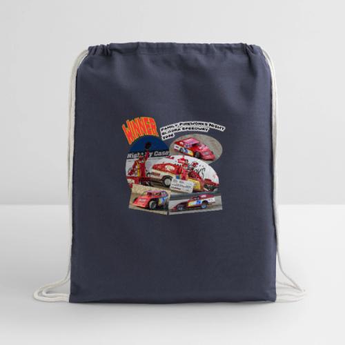 Jonathan Taylor Eldora Speedway FFN#1 Design 1 - Cotton Drawstring Bag