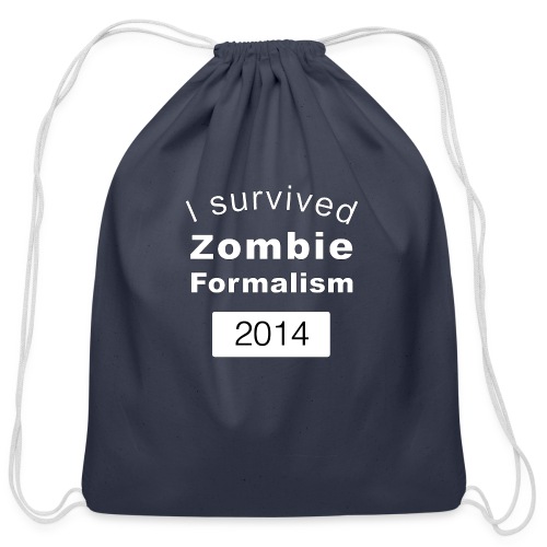 Zombie Formalism 2014 - Cotton Drawstring Bag