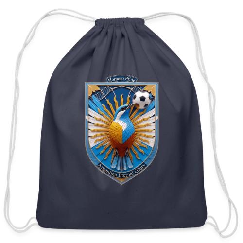 Argentina Hornero Soccer T Shirt, Football Gift - Cotton Drawstring Bag