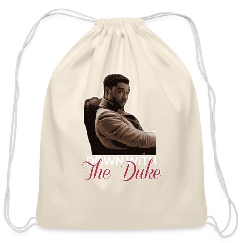 Down With The Duke - Cotton Drawstring Bag