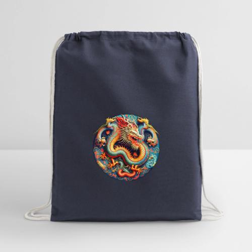 Dragon - Cotton Drawstring Bag