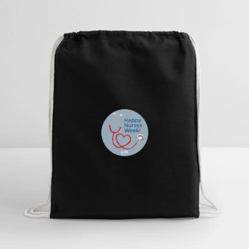Happy Nurses Week - Cotton Drawstring Bag