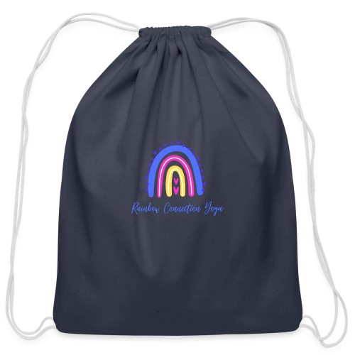 Rainbow Connection Yoga t shirt - Cotton Drawstring Bag