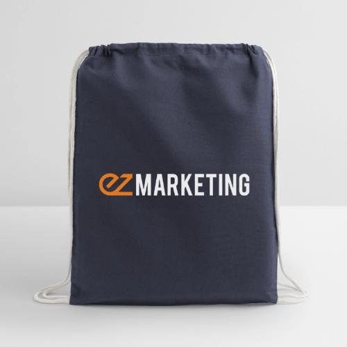 EZ Logo Solo - Cotton Drawstring Bag