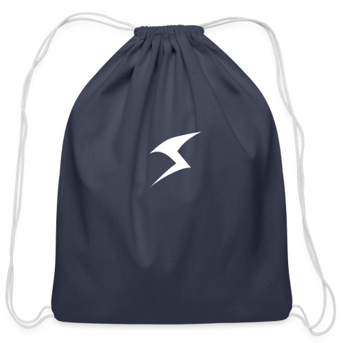 Spicy white logo - Cotton Drawstring Bag