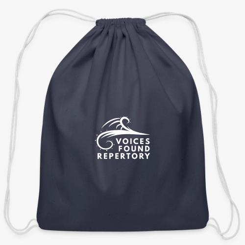 The Classics - White Collection - Cotton Drawstring Bag