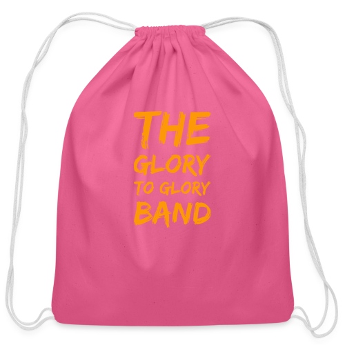 The Glory to Glory Band Logo Gold - Cotton Drawstring Bag