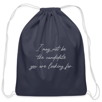 Girlfriend Boyfriend Funny Love Cute Birthday - Cotton Drawstring Bag - navy - Front