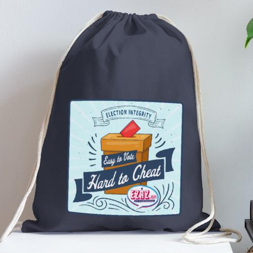 Election Integrity - Cotton Drawstring Bag