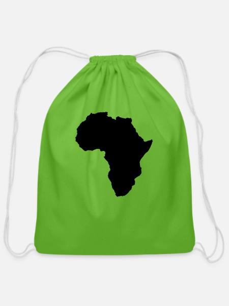 AFRICA - Cotton Drawstring Bag - clover