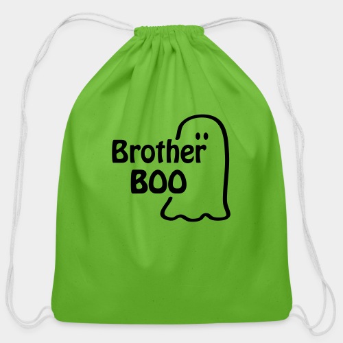 Halloween Brother Boo - Cotton Drawstring Bag