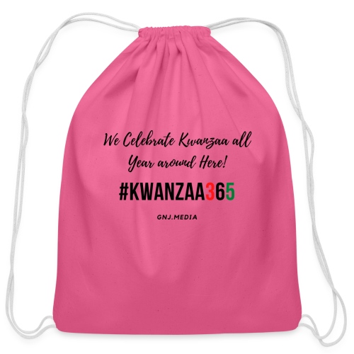 #Kwanzaa365 - Cotton Drawstring Bag