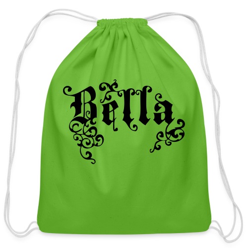 bella_gothic_swirls - Cotton Drawstring Bag