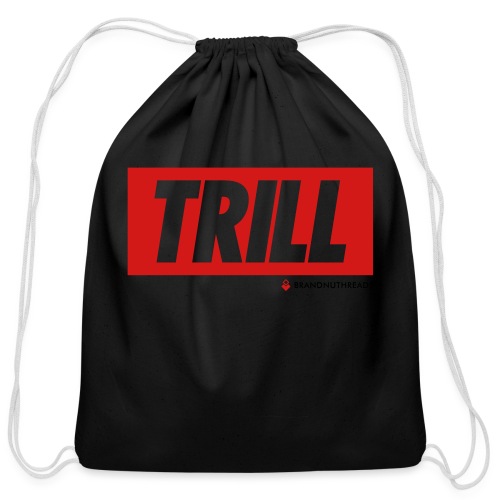 trill red iphone - Cotton Drawstring Bag