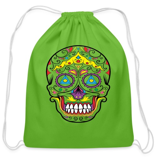 Skull - Cotton Drawstring Bag