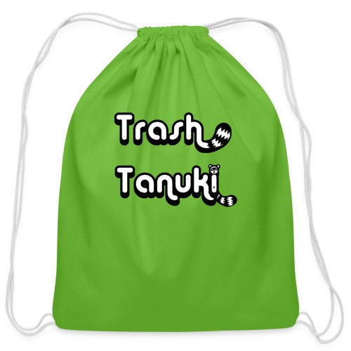 Trash Tanuki - Cotton Drawstring Bag