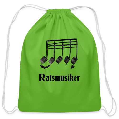 Ratsmusiker Music Notes - Cotton Drawstring Bag