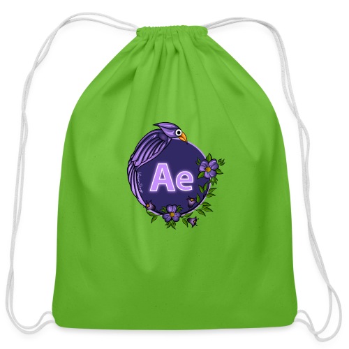 New AE Aftereffect Logo 2021 - Cotton Drawstring Bag