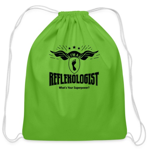 I'm a Reflexologist (Superhero) - Cotton Drawstring Bag