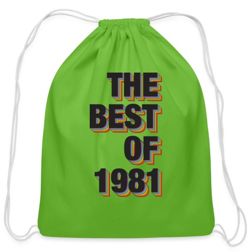 The Best Of 1981 - Cotton Drawstring Bag