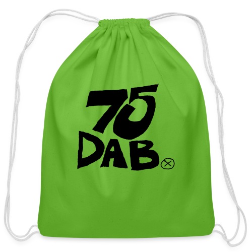 75DAB LOGO DESIGN - Cotton Drawstring Bag