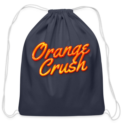 Orange Crush - Cotton Drawstring Bag