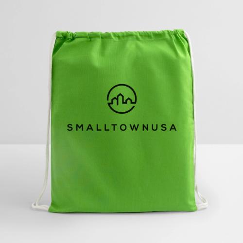 SmallTown USA - Cotton Drawstring Bag