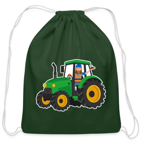 Handyman Hal Tractor Master - Cotton Drawstring Bag