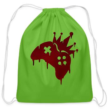 Split Screen Halloween - Cotton Drawstring Bag - clover - Front