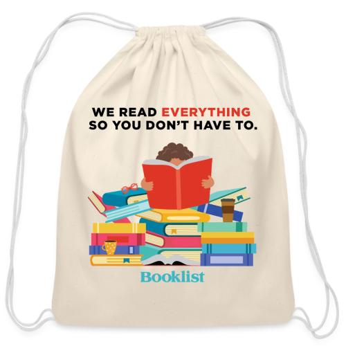 Booklist: We Read Everything, So You Don’t Have To - Cotton Drawstring Bag