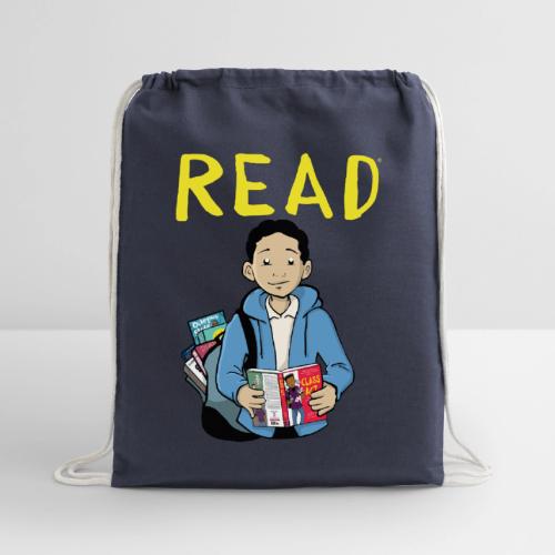 READ with Jerry Craft's New Kid - Cotton Drawstring Bag
